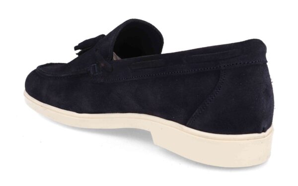 MOCASIN PARA CABALLERO EN PIEL SERRAJE VARIOS COLORES CON BORLAS-FABRICADO EN ESPAÑA - Image 4