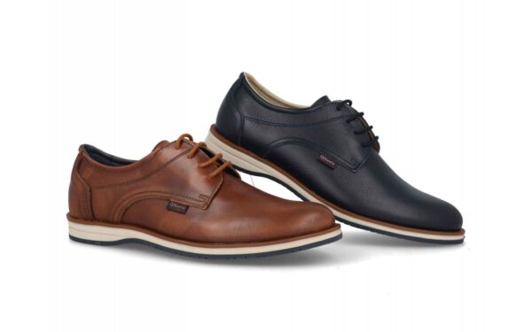 ZAPATO PARA VESTIR CASUAL DE CABALLERO EN PIEL VARIOS COLORES-FABRICADO EN ESPAÑA