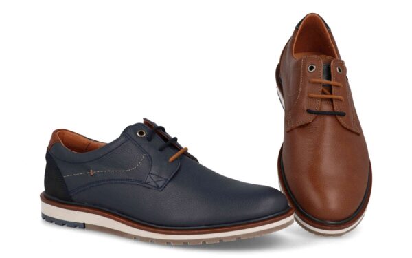 ZAPATO PARA VESTIR DE CABALLERO CASUAL EN PIEL VARIOS COLORES-FABRICADO EN ESPAÑA