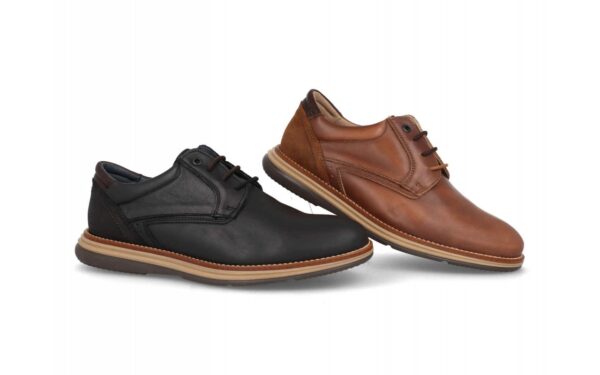 ZAPATO VESTIR CASUAL PARA CABALLERO EN PIEL VARIOS COLORES-FABRICADO EN ESPAÑA
