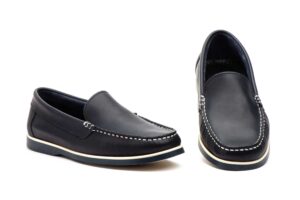 mocasin piel hombre modelo 1007 marino