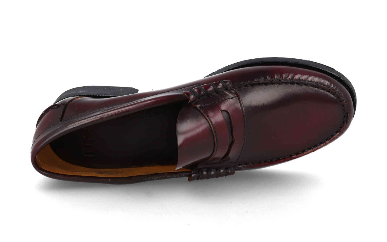 Mocasín caballero piel florentik modelo 1013 con suela de cuero fabricado en España 4 Mocasín caballero piel florentik modelo 1013 con suela de cuero fabricado en España - Imagen 4