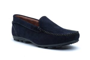 zapato de serraje hombre modelo 3134 marino