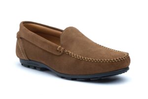 zapato de serraje hombre modelo 3134 marrón