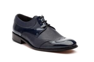 zapato de piel charol hombre modelo 3248 negro