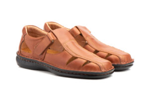 sandalia caballero piel crispino 60313