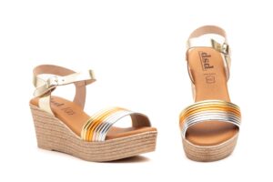 sandalia cuña mujer planta gel 10036
