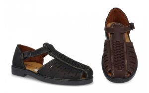 sandalia cerrada caballero piel modelo 11