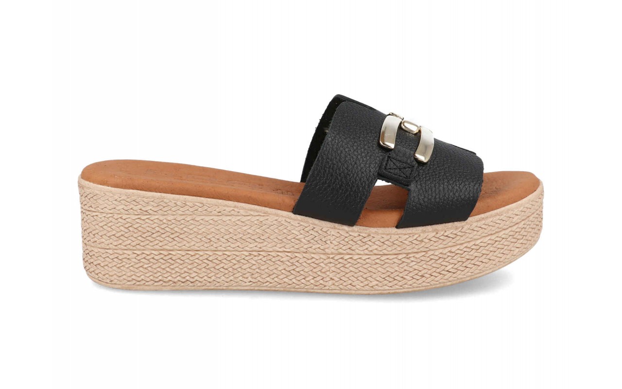 Sandalia plataforma para mujer modelo 205 en piel fabricada en España cómoda y moderna 5 Sandalia plataforma para mujer modelo 205 en piel fabricada en España cómoda y moderna - Image 5