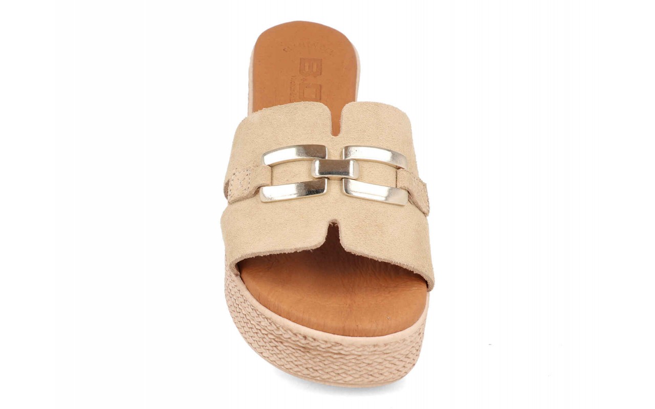 Sandalia plataforma para mujer modelo 205 en piel fabricada en España cómoda y moderna 4 Sandalia plataforma para mujer modelo 205 en piel fabricada en España cómoda y moderna - Image 4