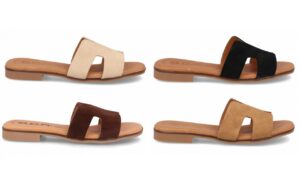 sandalia plana de pala mujer modelo 3053