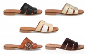 sandalia plana de pala mujer modelo 3063