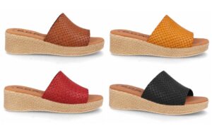 sandalia cuña mujer modelo 4010