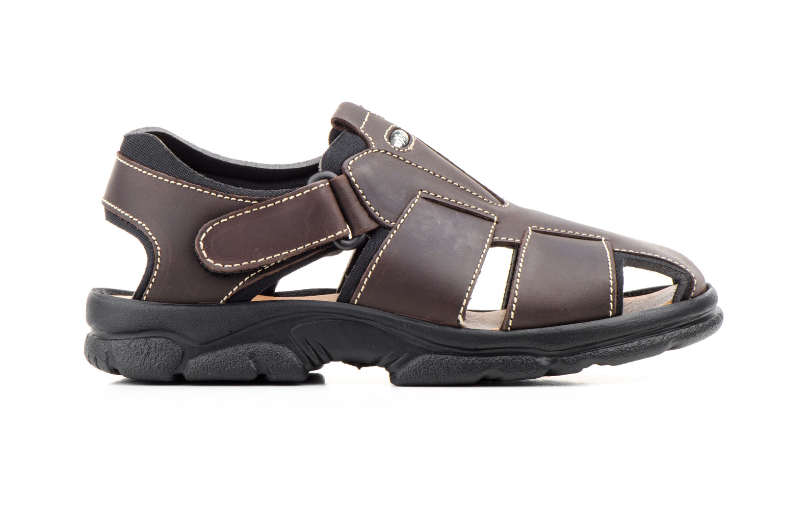 Sandalia californiana de caballero en piel modelo 7003 cómoda y fabricada en España 3 Sandalia californiana de caballero en piel modelo 7003 cómoda y fabricada en España - Imagen 3