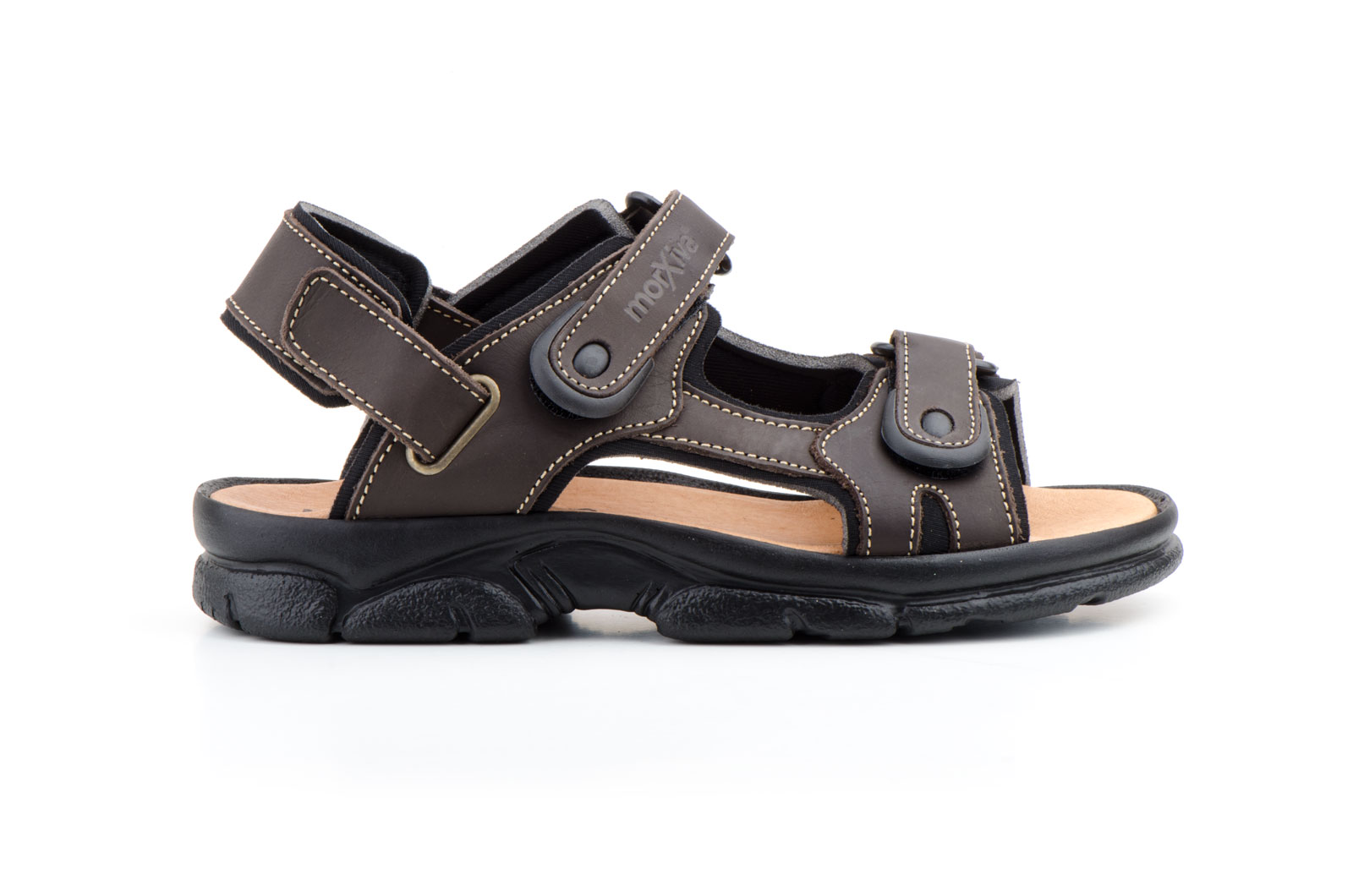 Sandalia californiana de caballero en piel modelo 7009 cómoda con velcro y fabricada en España 4 Sandalia californiana de caballero en piel modelo 7009 cómoda con velcro y fabricada en España - Imagen 4