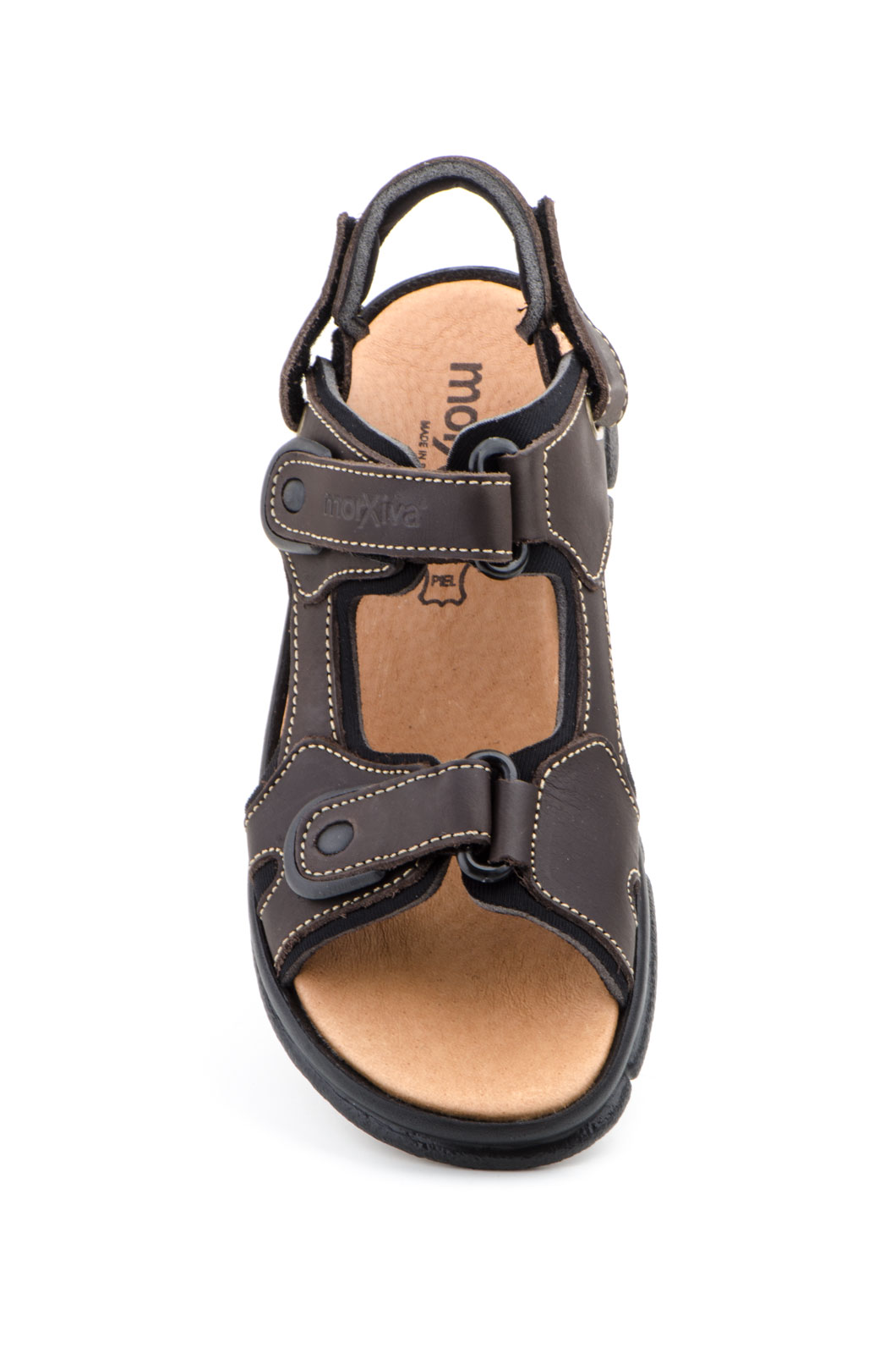 Sandalia californiana de caballero en piel modelo 7009 cómoda con velcro y fabricada en España 5 Sandalia californiana de caballero en piel modelo 7009 cómoda con velcro y fabricada en España - Imagen 5