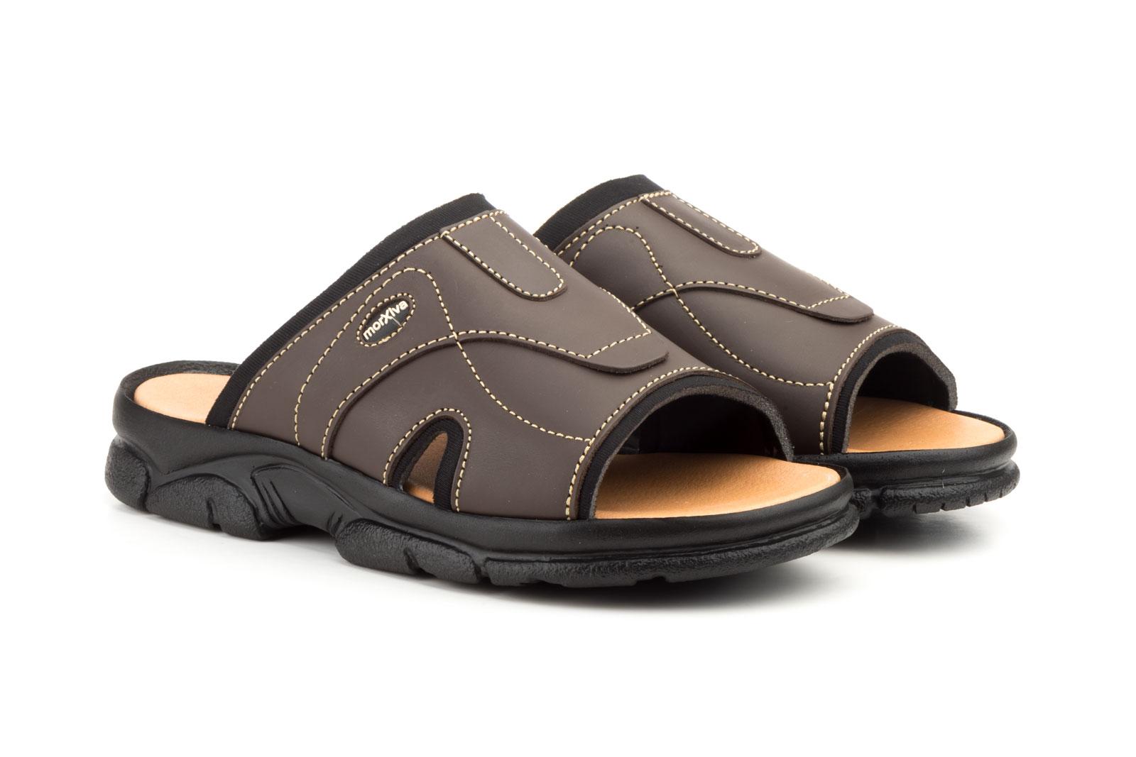 Sandalia pala de caballero en piel modelo 7016 cómoda y fabricada en España 5 Sandalia pala de caballero en piel modelo 7016 cómoda y fabricada en España - Imagen 5