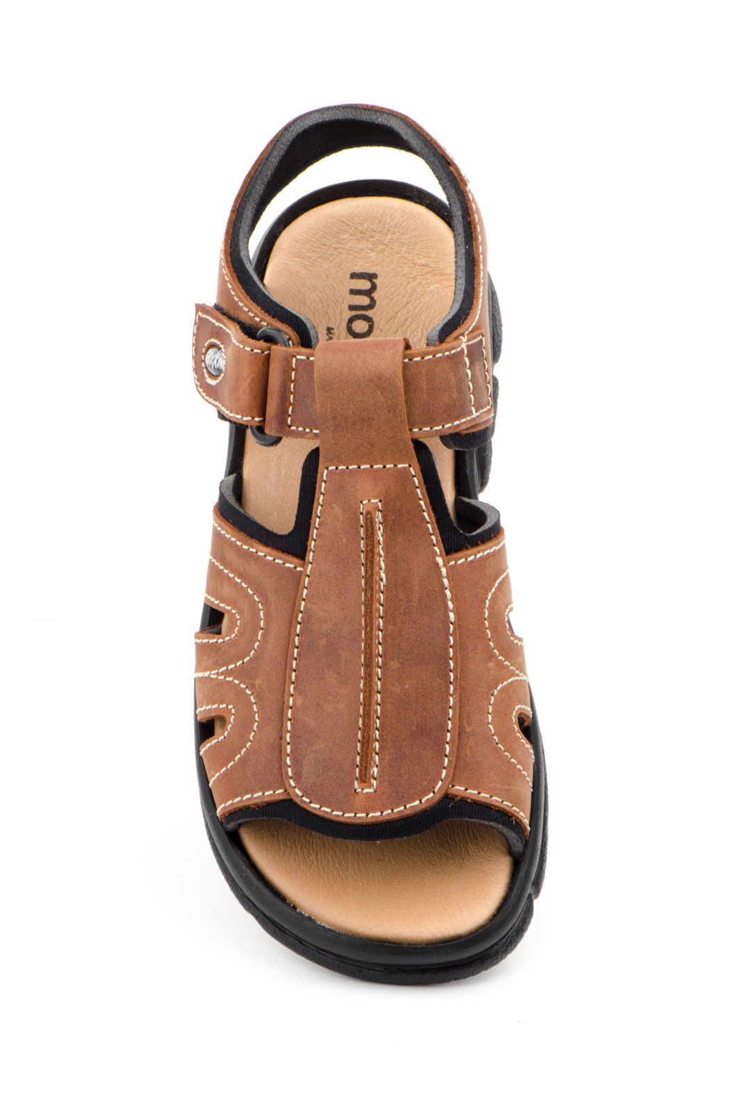 Sandalia californiana de caballero en piel modelo 7017 cómoda con velcro fabricada en España 4 Sandalia californiana de caballero en piel modelo 7017 cómoda con velcro fabricada en España - Image 4