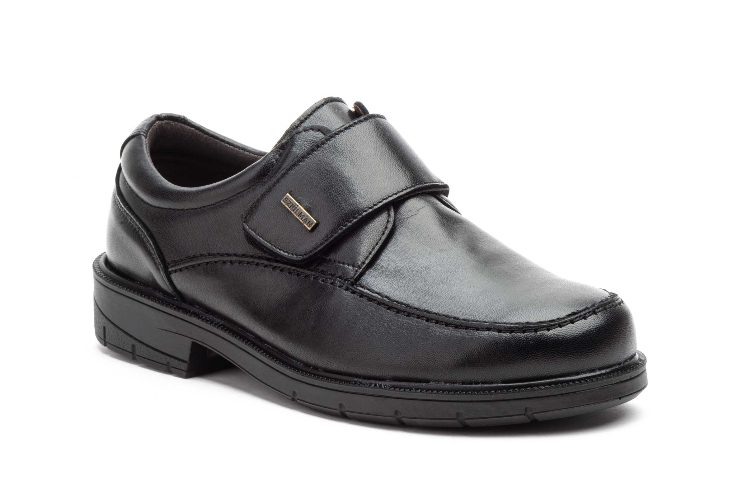 Zapato de vestir caballero en piel modelo SZ-2016 negro elegante y cómodo fabricado en España 4 Zapato de vestir caballero en piel modelo SZ-2016 negro elegante y cómodo fabricado en España - Imagen 4