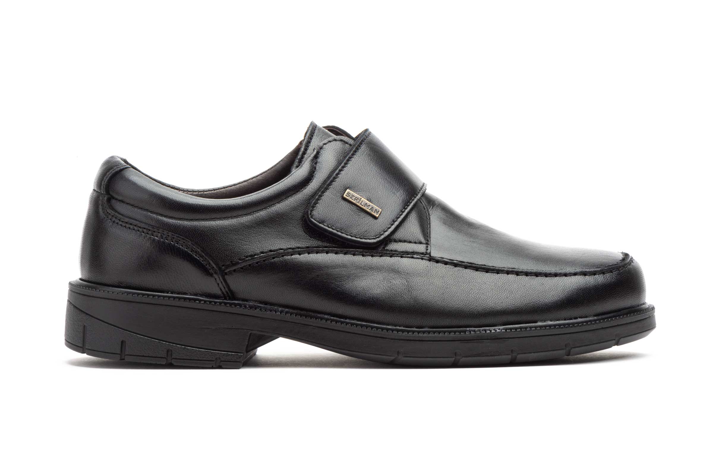 Zapato de vestir caballero en piel modelo SZ-2016 negro elegante y cómodo fabricado en España 5 Zapato de vestir caballero en piel modelo SZ-2016 negro elegante y cómodo fabricado en España - Imagen 5