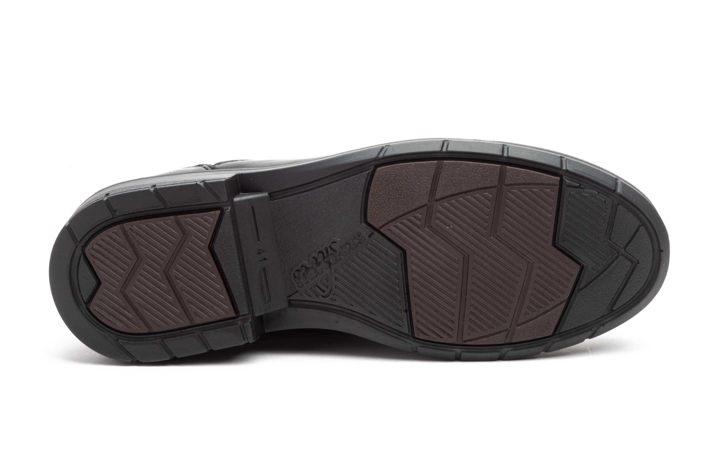 Zapato de vestir caballero en piel modelo SZ-2016 negro elegante y cómodo fabricado en España 6 Zapato de vestir caballero en piel modelo SZ-2016 negro elegante y cómodo fabricado en España - Imagen 6