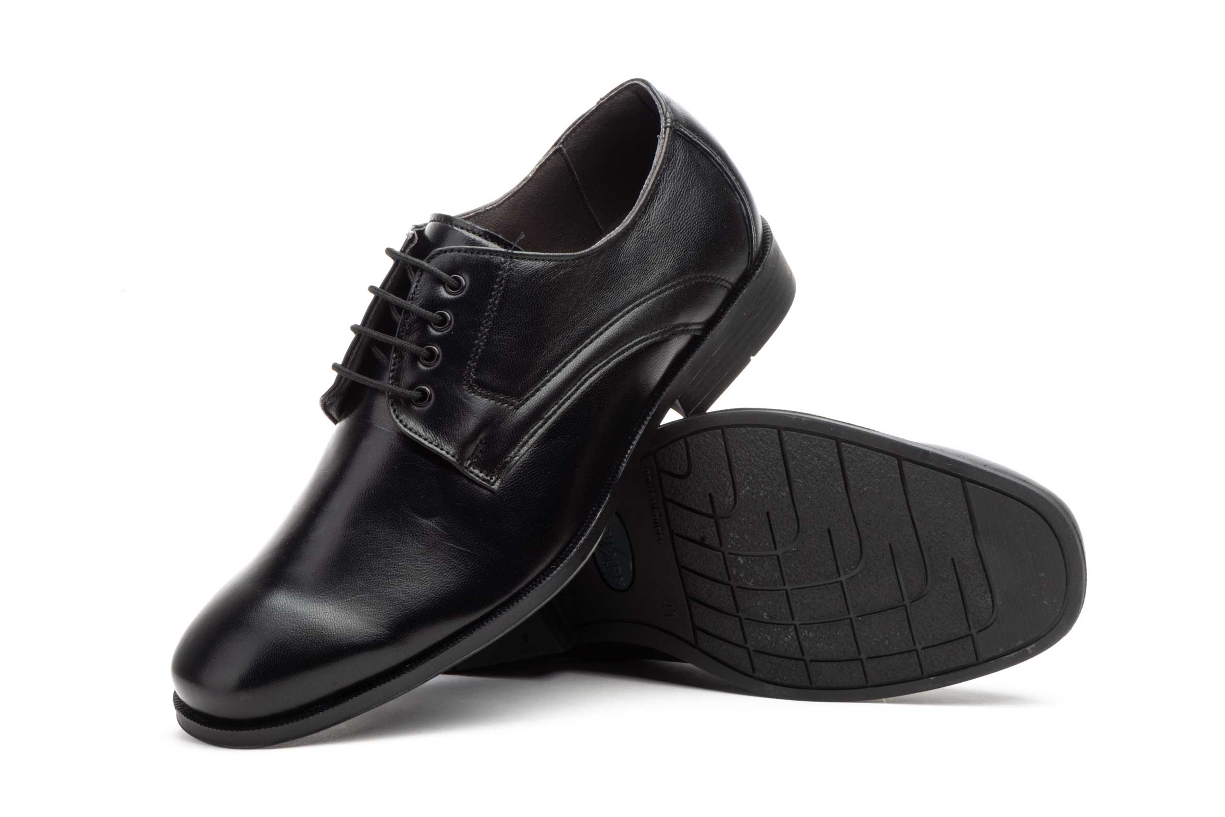Zapato vestir caballero piel modelo SZ-2040 negro elegante clásico fabricado en España 3 Zapato vestir caballero piel modelo SZ-2040 negro elegante clásico fabricado en España - Imagen 3