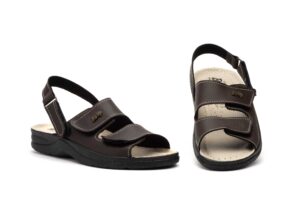 sandalia anatómica caballero piel TS-680