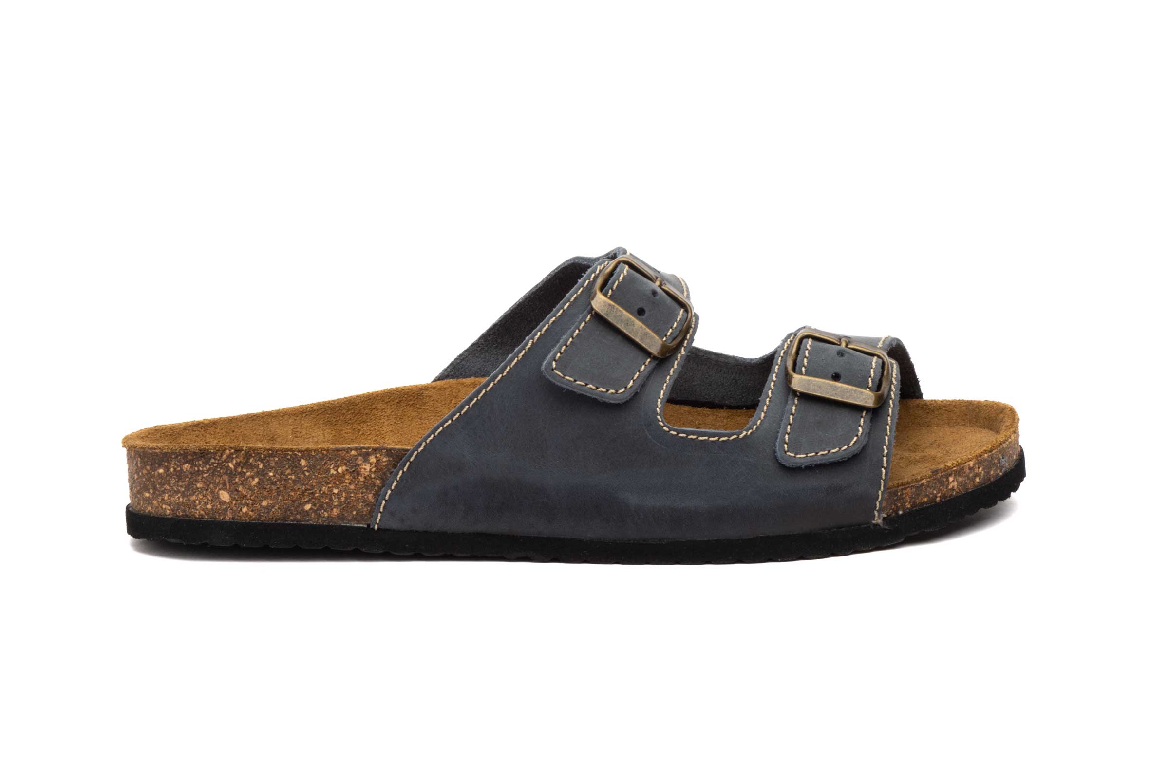 Sandalia bio de caballero en piel modelo 7378 cómoda con hebillas fabricada en España 8 Sandalia bio de caballero en piel modelo 7378 cómoda con hebillas fabricada en España - Imagen 8