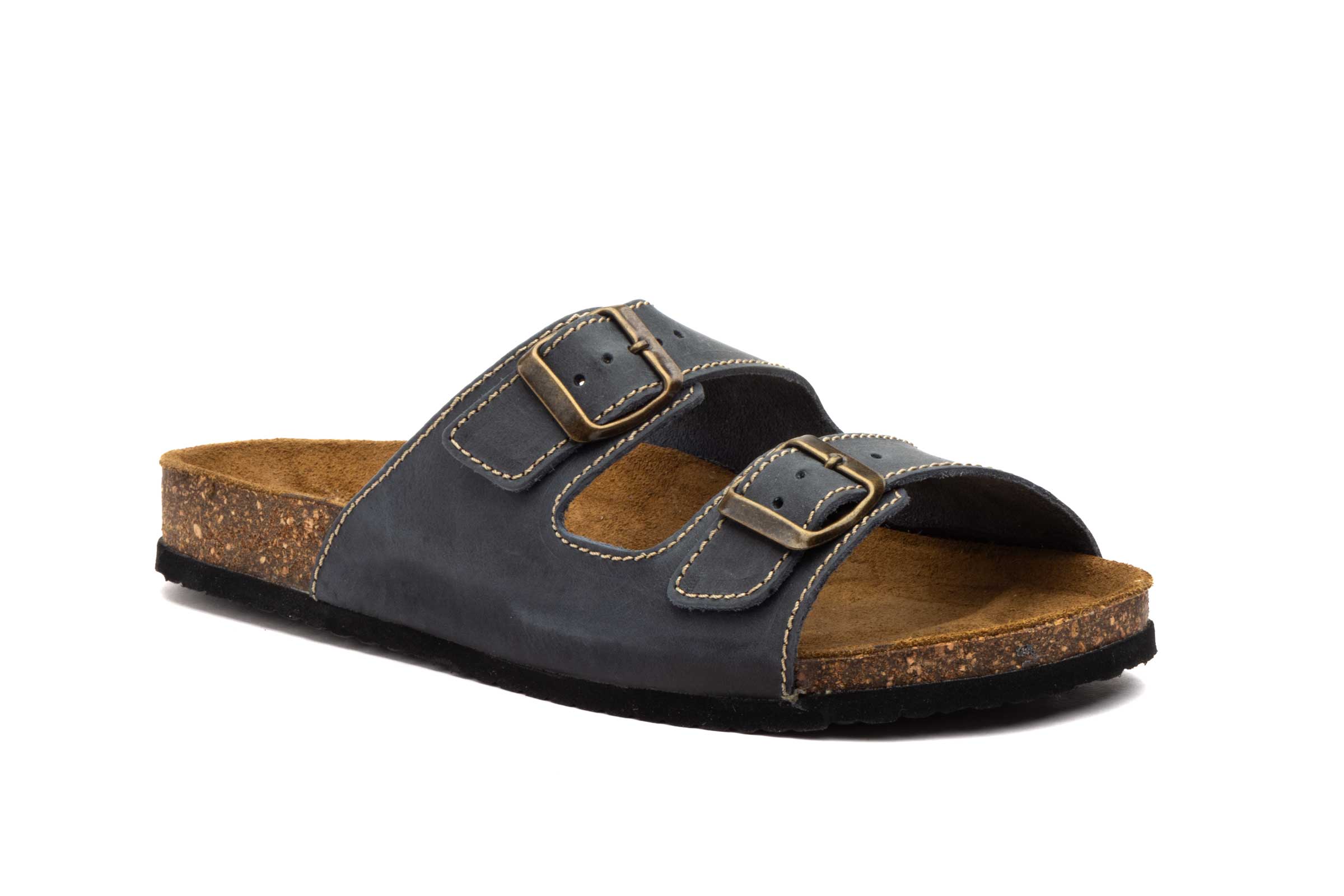 Sandalia bio de caballero en piel modelo 7378 cómoda con hebillas fabricada en España 7 Sandalia bio de caballero en piel modelo 7378 cómoda con hebillas fabricada en España - Imagen 7